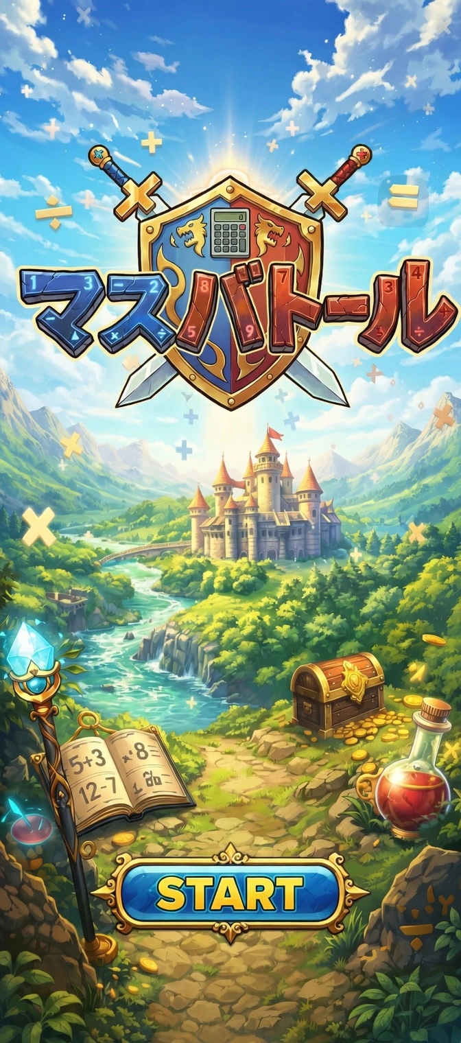 マスバトール ゲーム画面